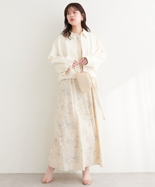natural couture ブルゾン アウター バルーンブルゾン レディース