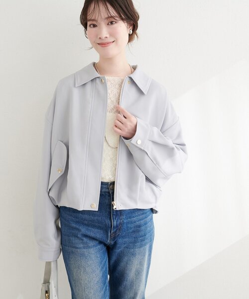 natural couture ブルゾン アウター バルーンブルゾン レディース