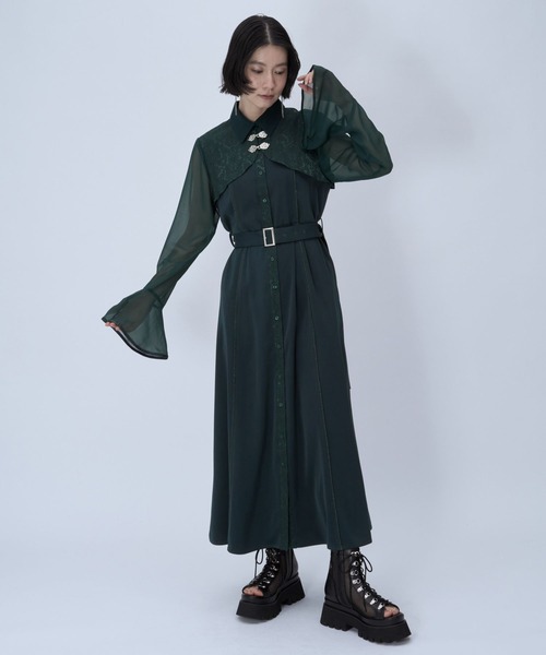 HARE チャイナボレロワンピース HARE（ハレ） ワンピース ソデシアーチャイナボレロワンピース(HARE
