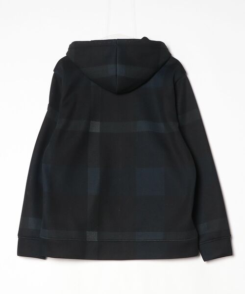 「BLACK LABEL CRESTBRIDGE」 ジップアップパーカー L ブラック メンズ_画像2