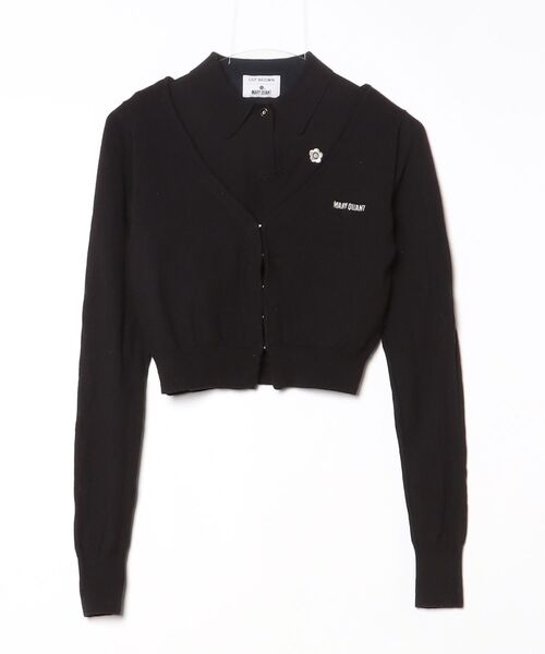 LILY BROWN MARY QUANT アンサンブル ニットセット MARY QUANT（マリークヮント） ニットアンサンブル「Lily Brownコラボ