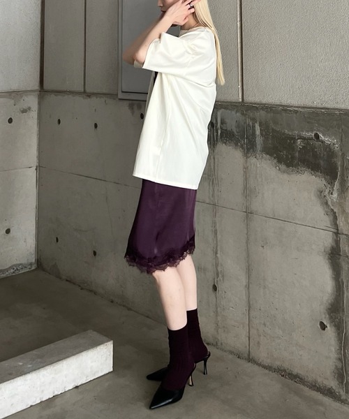 tシャツ MEDI NUTRIENT AT FRUIT LAYERED TOP レディースの画像