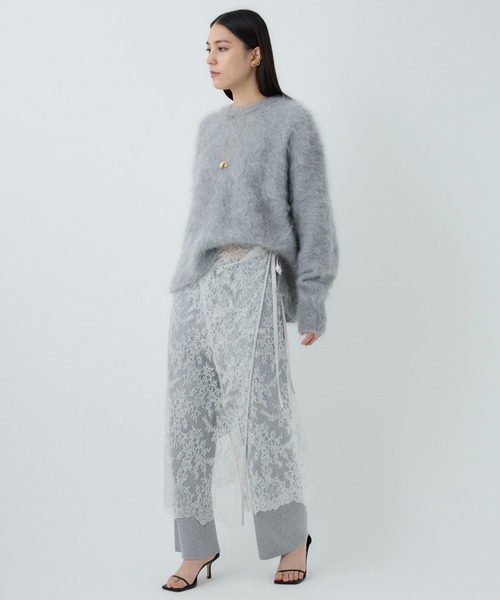 「Chaos」 「whynotnow」スウェットパンツ FREE グレー レディース_画像6