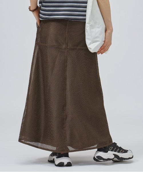 スカート アディダス adidas マストハブ メッシュ レイヤードスカートの画像