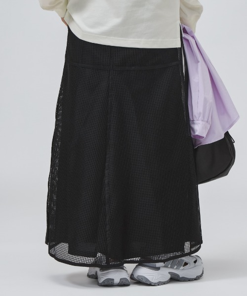 adidas（アディダス） スカート マストハブ メッシュ レイヤード