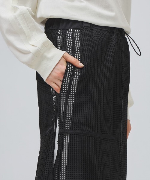 スカート アディダス adidas マストハブ メッシュ レイヤードスカートの画像