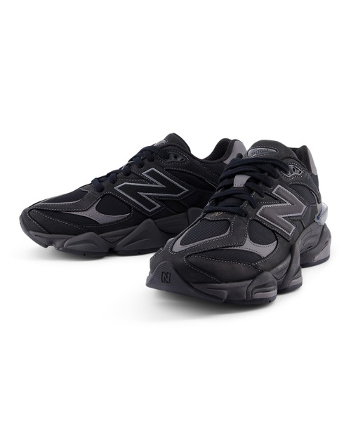 「New Balance」 ハイカットスニーカー 24.5cm ブラック レディースの画像