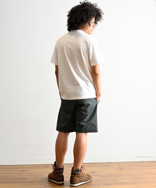 「WILDERNESS EXPERIENCE」 半袖Tシャツ MEDIUM グレイッシュベージュ メンズ_画像9