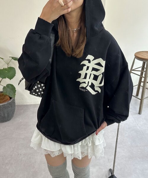 「RePRODUCTION LABEL」 スウェットカットソー FREE ピンク レディース_画像2