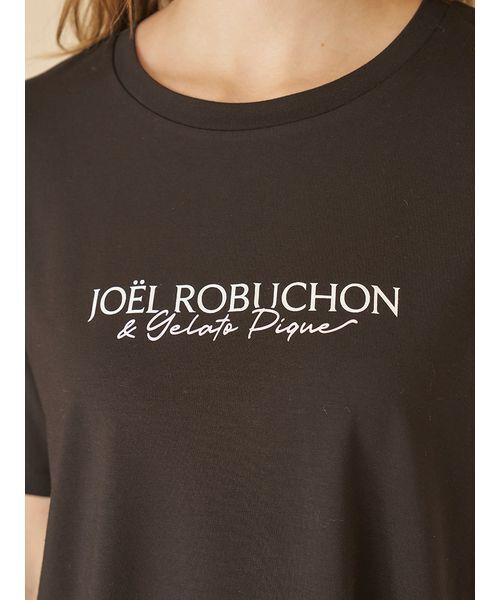 ジェラート ピケ] Joel Robuchon ロゴロンT レディース gelato pique（ジェラートピケ） パジャマ ルームウェア 「JOEL