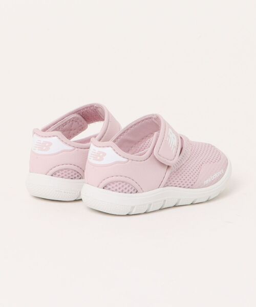 サンダル new balance ニューバランス I208 ベビーサンダル サマーシューズ 子供靴 水陸両用 ワンベルト I2085N7 ピンクの画像