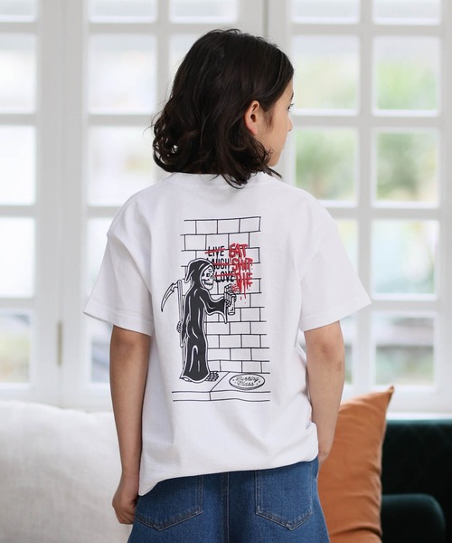 cindy　マウスラビット　カバン白&黒　ロングTシャツ　イェソン　韓国 LURKING CLASS（ラーキングクラス） tシャツ 「ムラサキスポーツ限定
