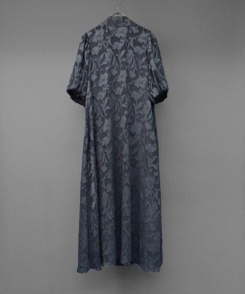 「J by blue」 半袖ワンピース MEDIUM モカ レディース_画像3