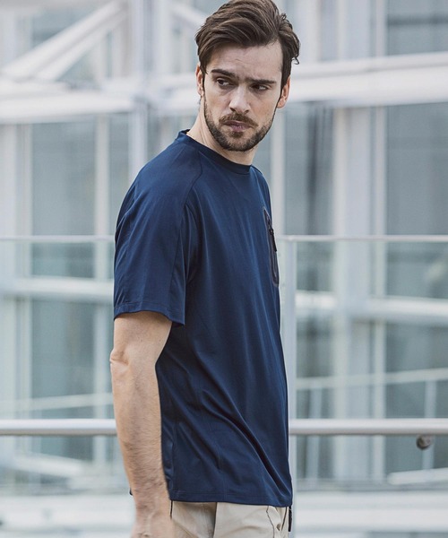 「+phenix」 半袖Tシャツ X-LARGE ブラック メンズ_画像7