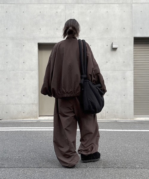 トップス YACA - Nylon Logo Track Jacket & pants YACA（ヤーカ） ブルゾン ジャンバー Nylon Logo Track Jacket
