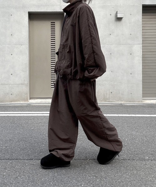 【YACA】 track jacket + pants セットアップ YACA（ヤーカ） ブルゾン ジャンバー Nylon Logo Track Jacket