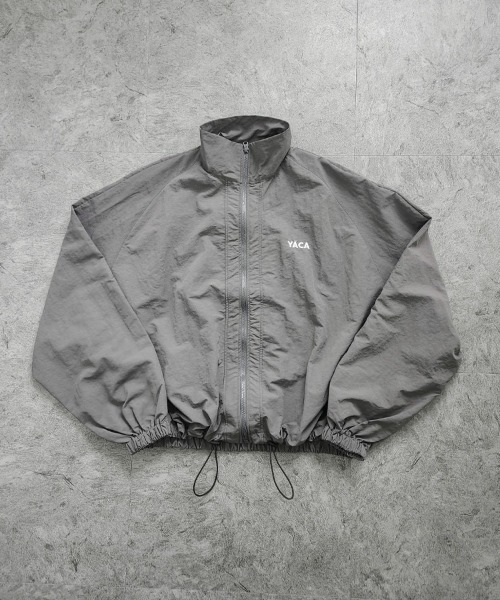 YACA（ヤーカ） ブルゾン ジャンバー Nylon Logo Track Jacket