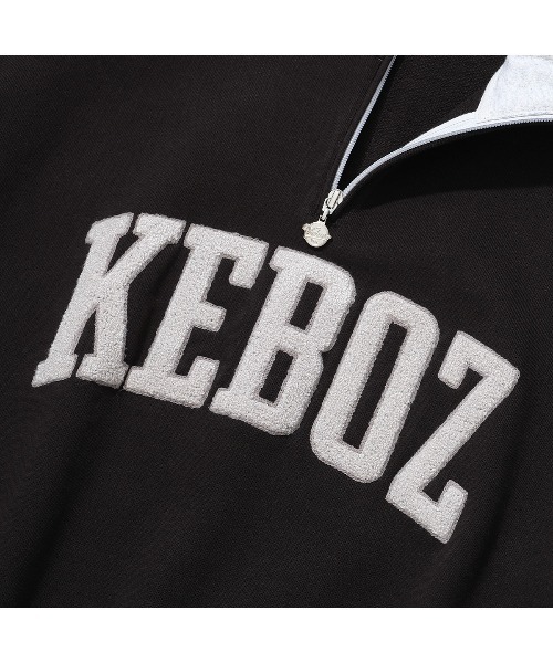 「KEBOZ」 スウェットカットソー X-LARGE バーガンディー メンズ_画像5