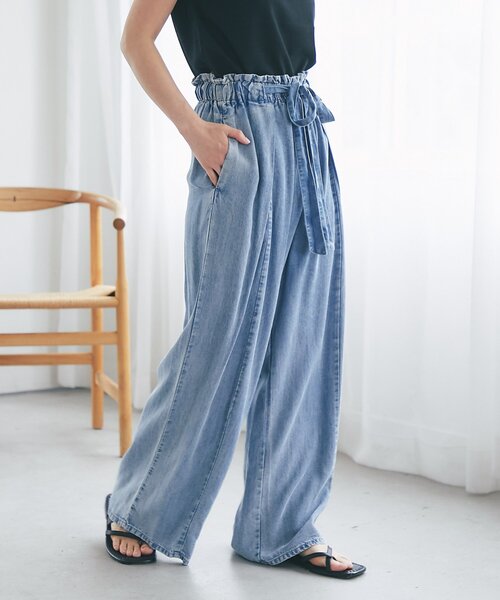 La boutique Bonbon（ラブティックボンボン） ワイドパンツ ジーンズ