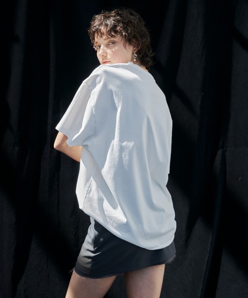 「JOSE MOON」 半袖Tシャツ FREE ブラック レディース_画像2