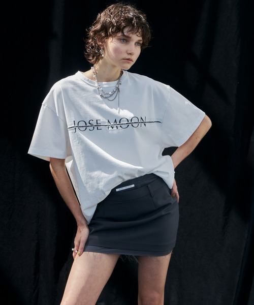 「JOSE MOON」 半袖Tシャツ FREE ブラック レディース_画像7