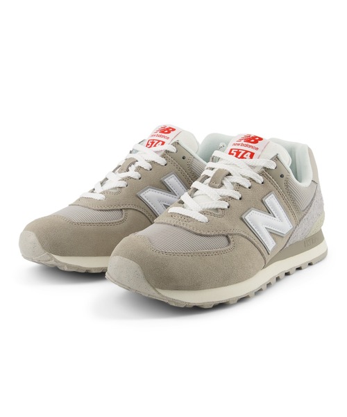「New Balance」 ローカットスニーカー 23.0cm グレー レディース_画像5