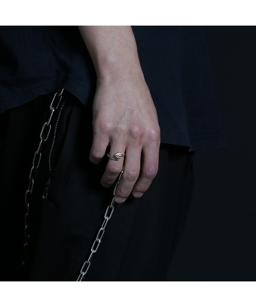 ジョジョの奇妙な冒険」 リング #13 シルバー メンズ : ZOZOTOWN Yahoo
