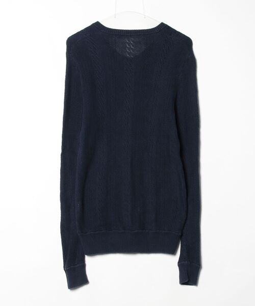 「TETE HOMME」 長袖ニット 6 ネイビー メンズ_画像2