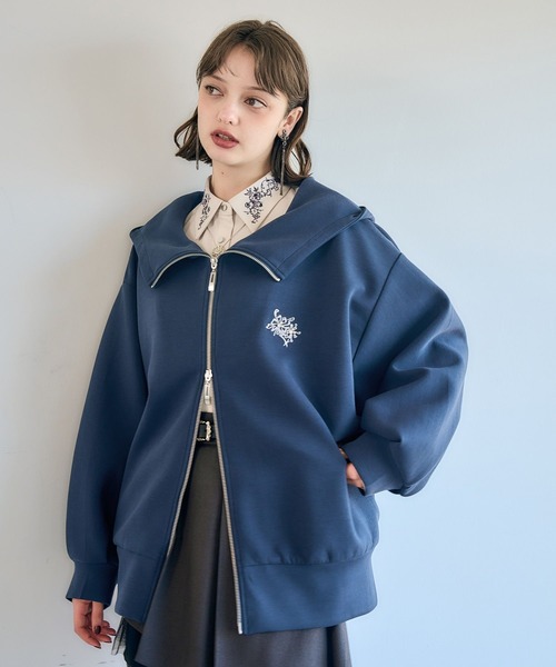 HARE（ハレ） パーカー シシュウダンボールパーカー(HARE) レディース
