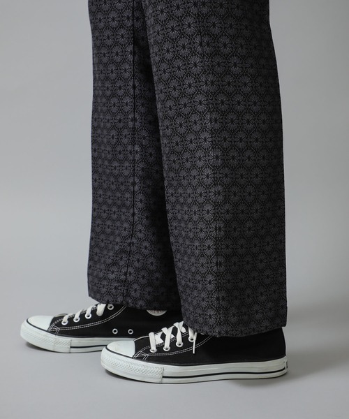 superNova. / Wide Utility trousers/ボトム/S/--/BLK/総柄// superNova.（スーパーノヴァ） パンツ スラックス 【superNova.】EX