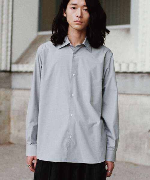 WYM LIDNM シャツ MICRO SPAN BASIC DRESS SHIRT メンズ レディース WYM LIDNM シャツ MICRO SPAN BASIC DRESS SHIRT メンズ レディース