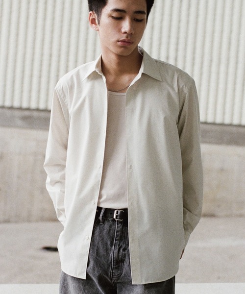WYM LIDNM シャツ MICRO SPAN BASIC DRESS SHIRT メンズ レディース