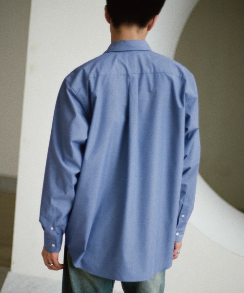 WYM LIDNM シャツ MICRO SPAN BASIC DRESS SHIRT メンズ レディース