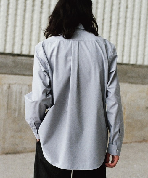 WYM LIDNM シャツ MICRO SPAN BASIC DRESS SHIRT メンズ レディース