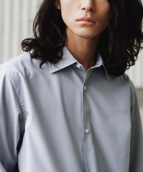 WYM LIDNM シャツ MICRO SPAN BASIC DRESS SHIRT メンズ レディース