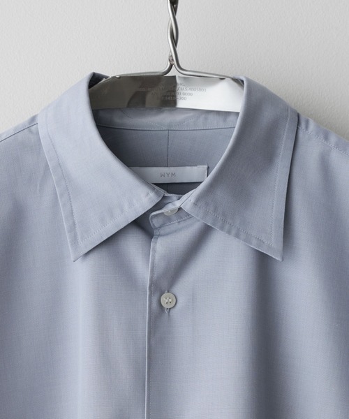WYM LIDNM シャツ MICRO SPAN BASIC DRESS SHIRT メンズ レディース