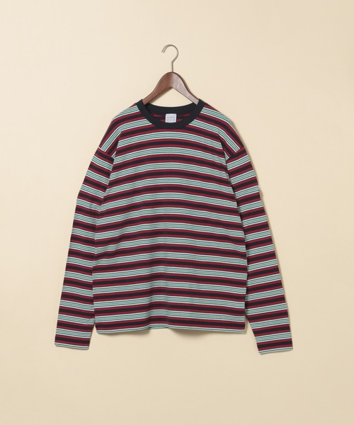 Tシャツ Tシャツ Keita Maruyama マルチボーダーロンｔ Zozotown Yahoo 店 通販 Yahoo ショッピング