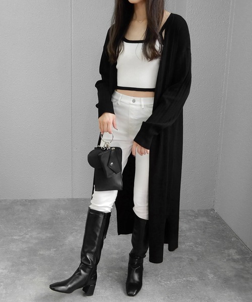 minia ブーツ ヒールロングブーツ レディース : ZOZOTOWN Yahoo