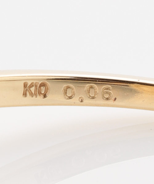 Lilas テクスチャー3本リングK10 テクスチャー3本リング K10（リング）｜Lilas（リラ）の通販