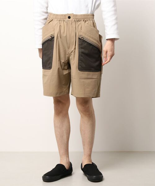 WILD THINGS（ワイルドシングス） パンツ N/Pu BIG POCKETS MESH