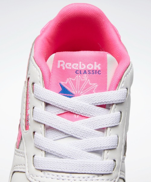スニーカー クラシックレザー ステップン フラッシュ / CLASSIC LEATHER Step 'n' Flash キッズ 子供 男の子 女の子 | Reebok | 12