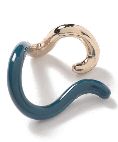 LANVIN en Bleu イヤリング 「VERY掲載」LineArtイヤカフ小