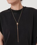 ネックレス ループタイ ネックレス レディースの詳細画像4
