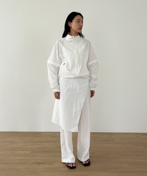 Didot.showroom ブルゾン ジャンバー ナイロン2WAYウィンドブレーカー 