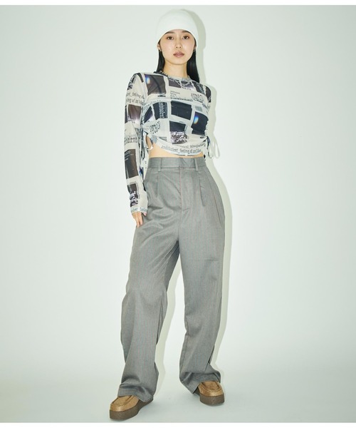 ANLIBERTY ANAP（アンリバティアナップ） スラックス パンツ ピン