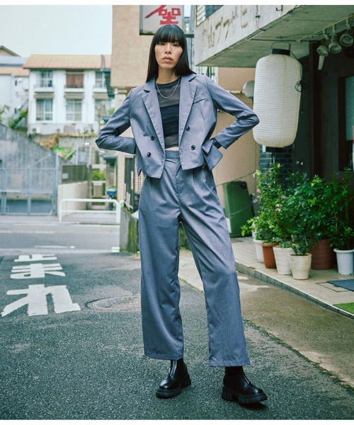 ANLIBERTY ANAP（アンリバティアナップ） スラックス パンツ ピン