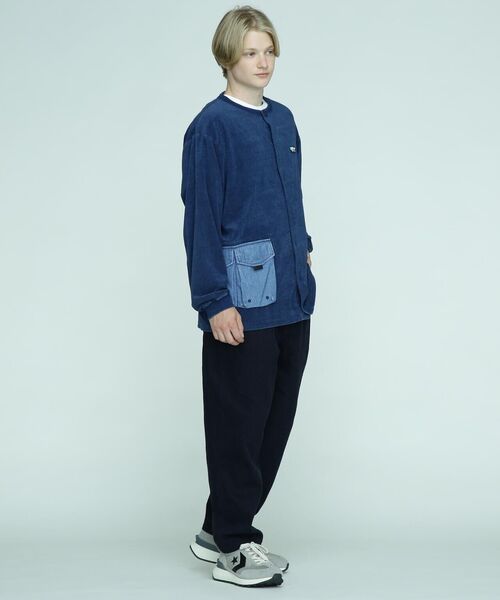 マナスタッシュ] カーディガン SNUG PILE CARGO POCKET CARDIGAN 792