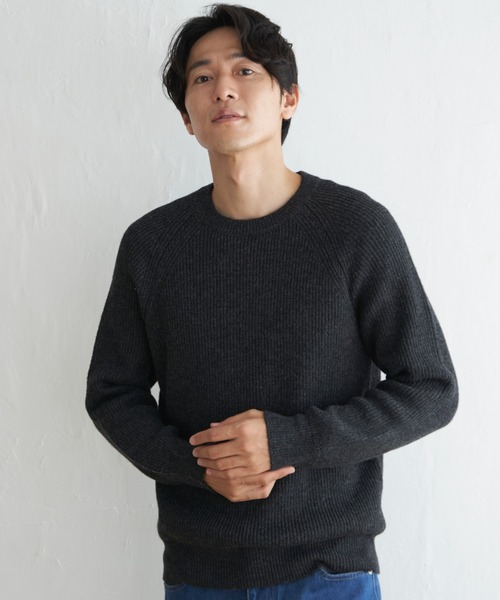 ikka（イッカ） セーター ニット 「洗濯機で洗える」ウォッシャブル