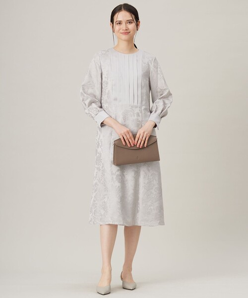 自由区（JIYU−KU）/【洗える】オパールプリント ワンピース 自由区（ジユウク） ワンピース 「洗える」オパールプリント