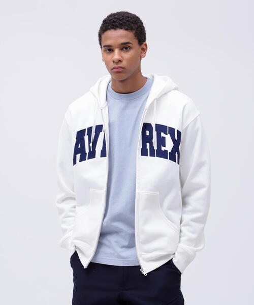AVIREX（アヴィレックス） パーカー 「DAILY/デイリー」ZIP UP SWEAT